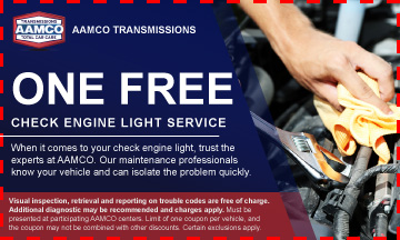 Image of Free check Engine Light Coupon