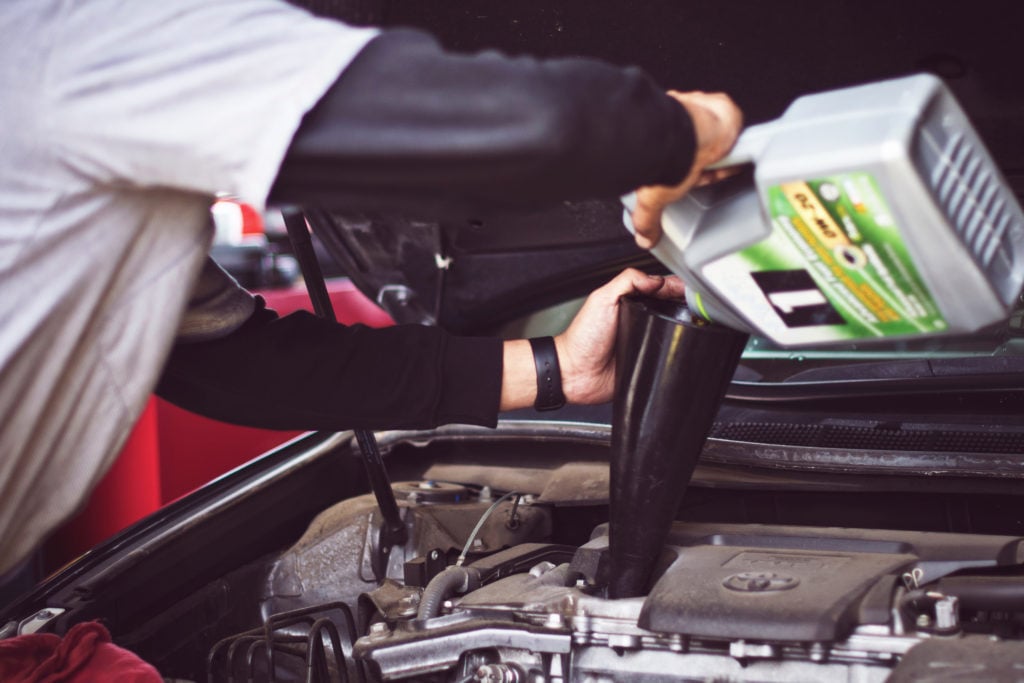 Engine oil changes are a great way to help your car run smoother. You can always count on our team to do it right every time. Pouring engine oil